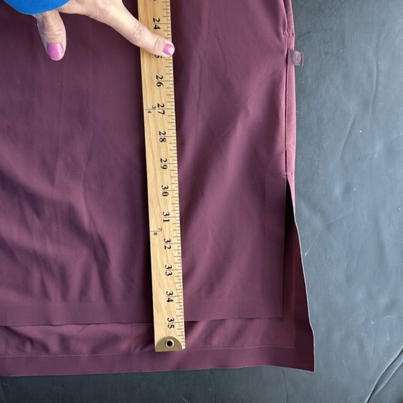Lululemon Effortless Dress Bordeaux Drama - Size 4 - Picture 12 of 12